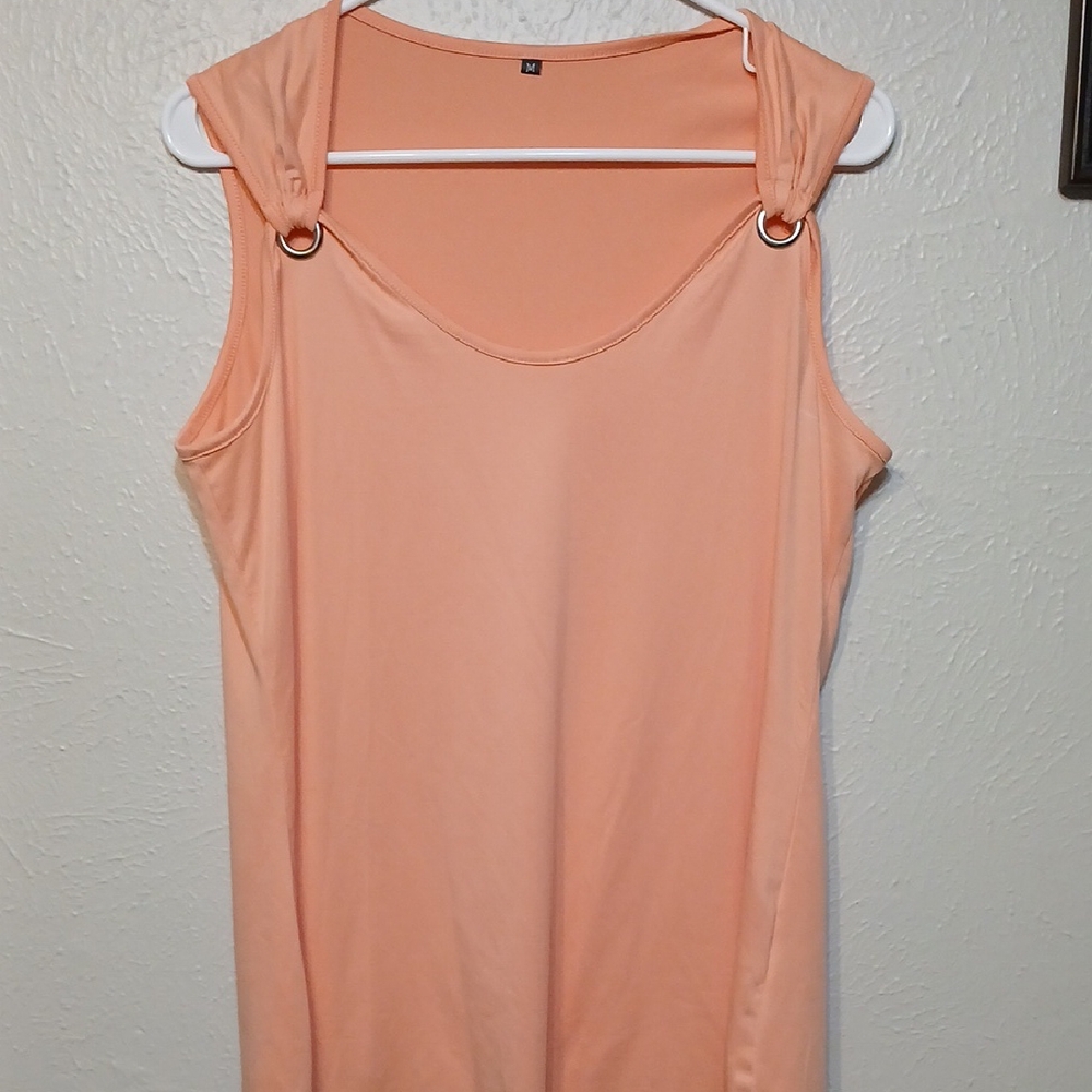🧡New Peach Sleeveless Women's Top